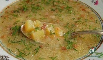 Грибной суп из смеси грибов