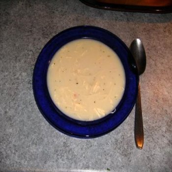 Суп из плавленного сыра