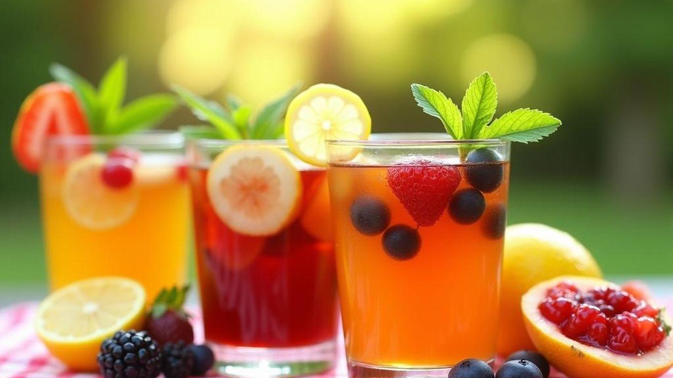 Чай с фруктами: лучшие рецепты для летнего освежения