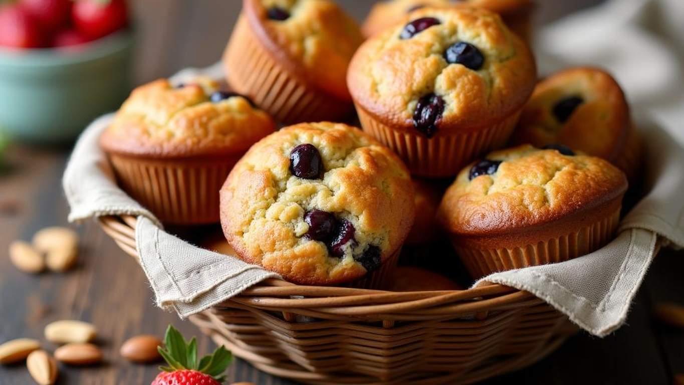 Как испечь кексы с фруктами и орехами