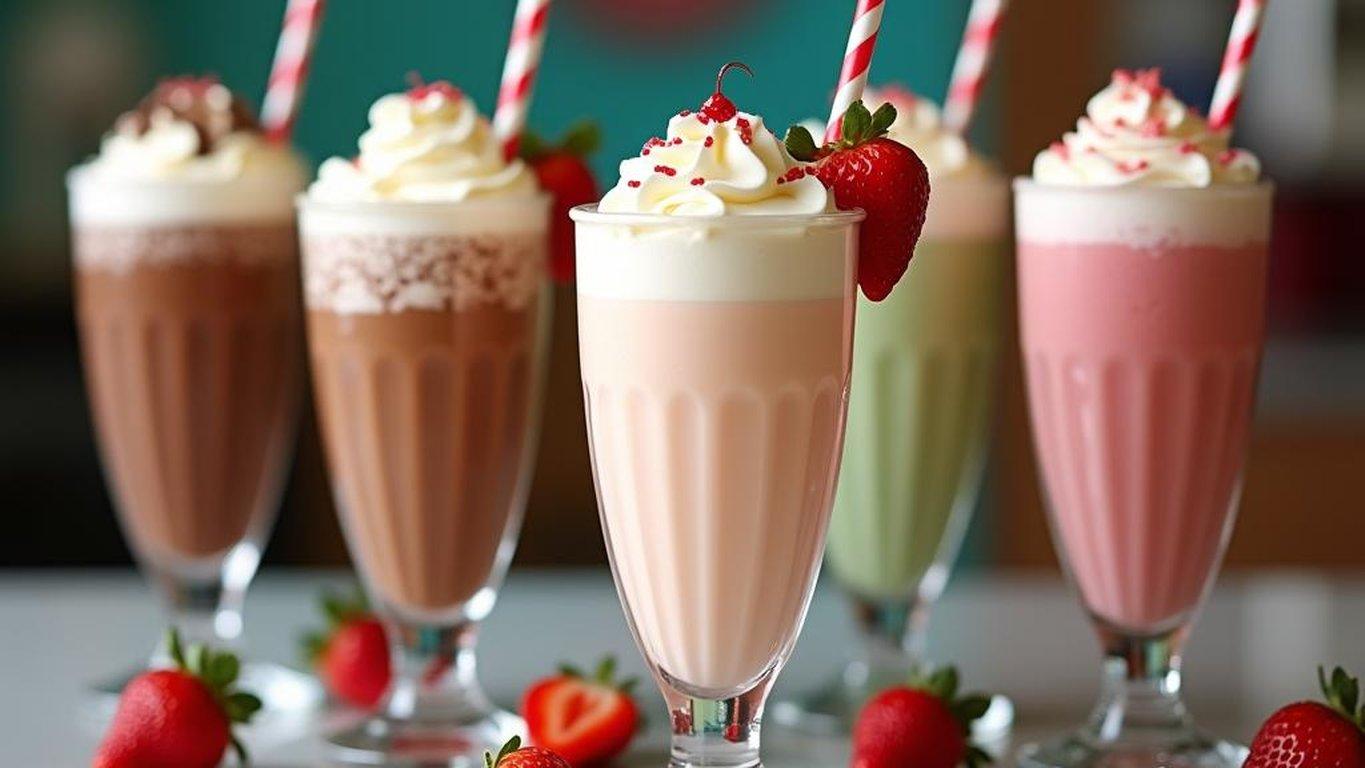 Классические молочные коктейли: 5 рецептов на все времена